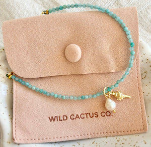 CORAL BAY BRACELET [AMAZONITE]