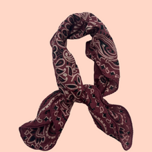 BANDANA SCARF [BURGUNDY]