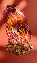 SUN GEMSTONE BEADED NECKLACE