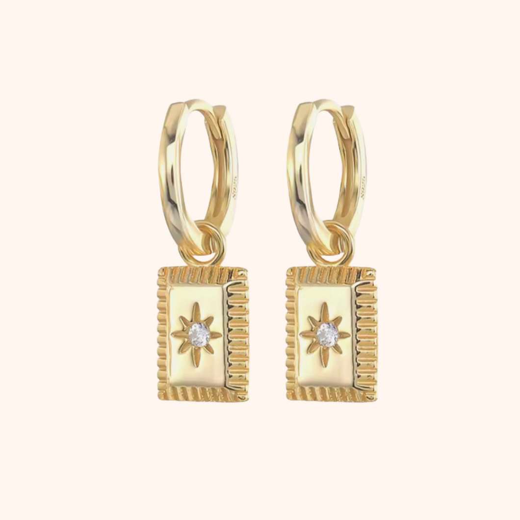 LAST NIGHT EAR HOOPS