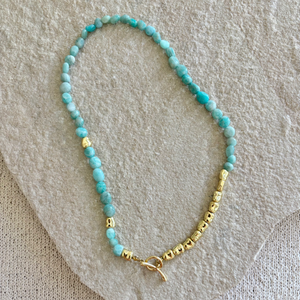 AMAZONITE LUXE NECKLACE