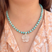 ISLAND BLOOM NECKLACE [TURQUOISE]