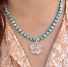 ISLAND BLOOM NECKLACE [TURQUOISE]