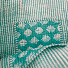 THE WEEKENDER TOTE [TURQUOISE SEASHELL]