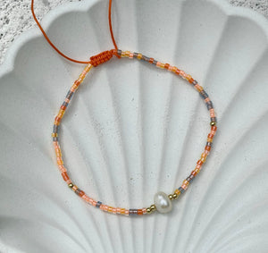 PEARLY BRACELET [CORAL]