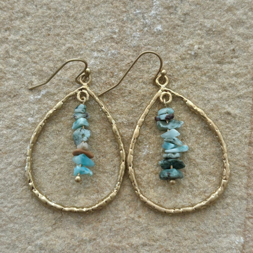 BOHEME TURQUOISE EARRINGS