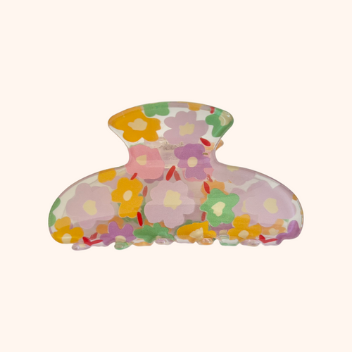 FLOWER CLOUD HAIR CLIP [LILAC]