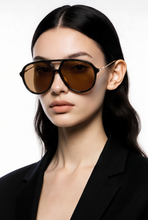 BANGIN SUNGLASSES [BROWN LENSES]