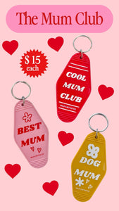 BEST MUM KEYRING