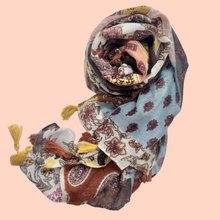 PAISLEY PATCHWORK SCARF