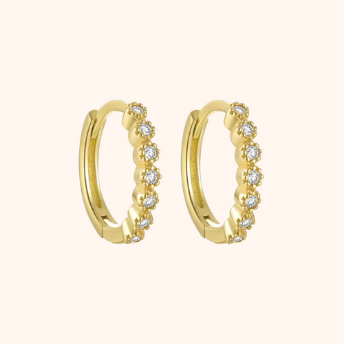 LILY EAR HOOPS