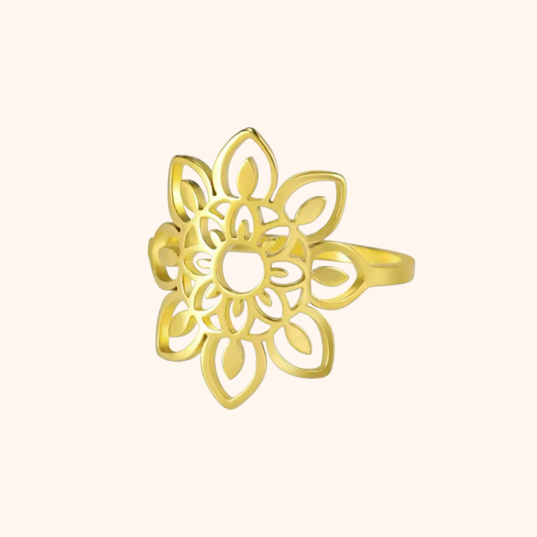 MANDALA BLOOM RING
