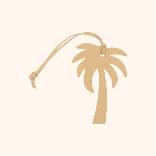 PALM TREE BAG CHARM [SAND]