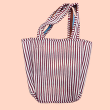 THE MINI TOTE [ BELLA THIN STRIPPY]