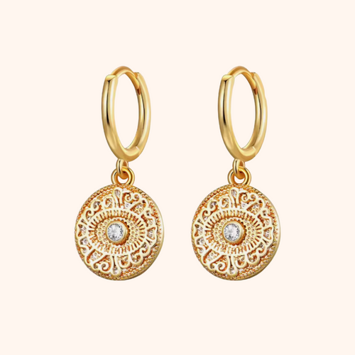 EYES OF SHELA EAR HOOPS