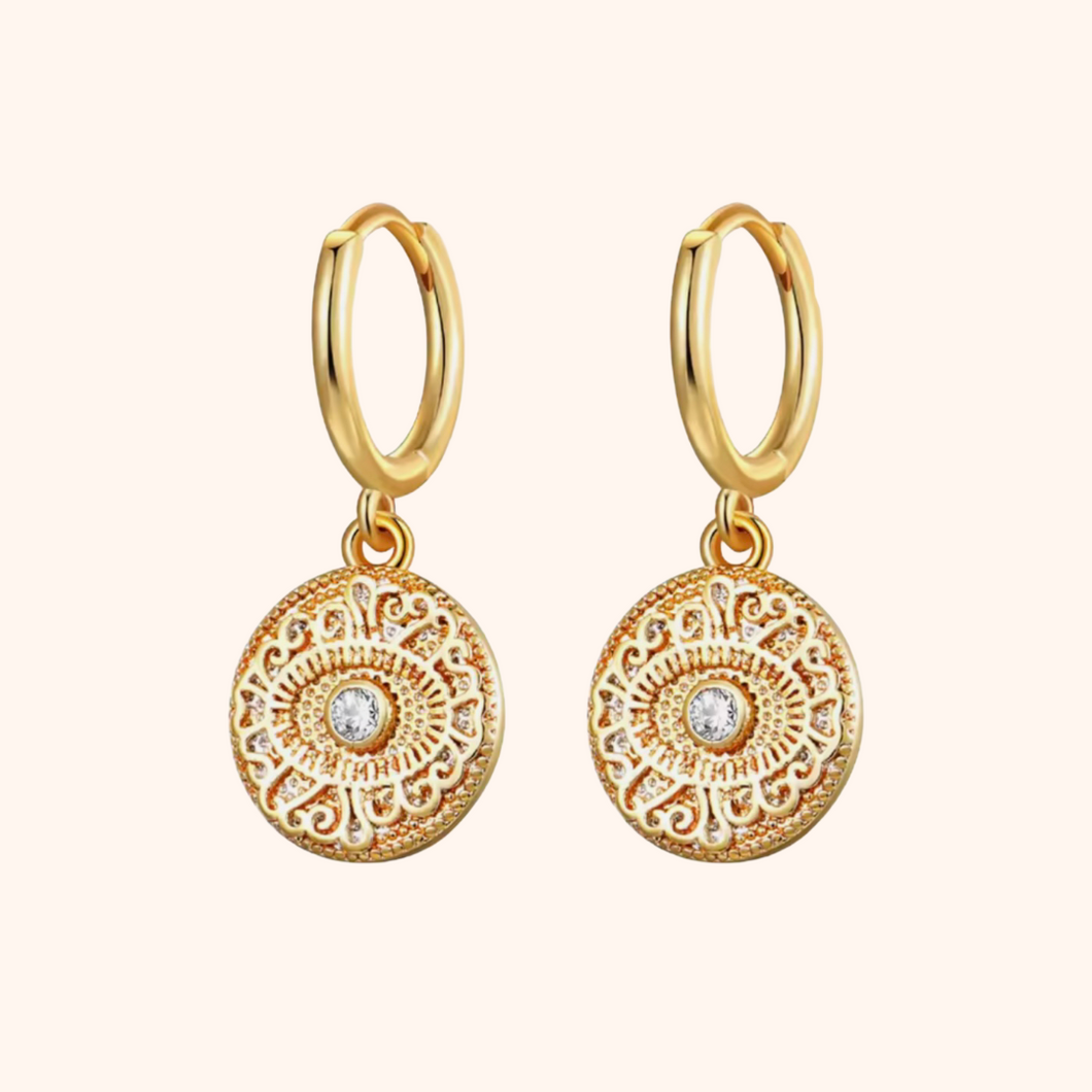EYES OF SHELA EAR HOOPS