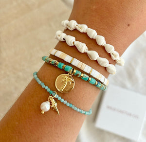 CORAL BAY BRACELET [AMAZONITE]