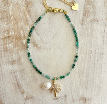 TROPICANA BRACELET [GREEN AGATE]