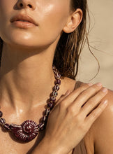 COCO LOCO NECKLACE [BURGUNDY]