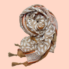 OCHRE COUNTRY SCARF