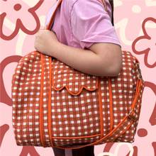 THE CARRY ALL DUFFLE BAG [GINGER GINGHAM]