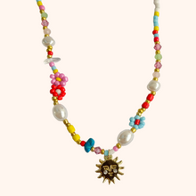 SUNDAY FUNDAY PEARL BEADED NECKLACE