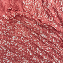 WILD FLOWER CREPE SCARF [RED]