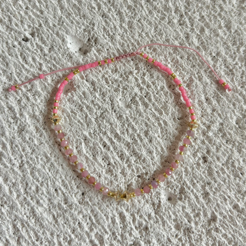PALM COVE BRACELET [PINK TOURMALINE]