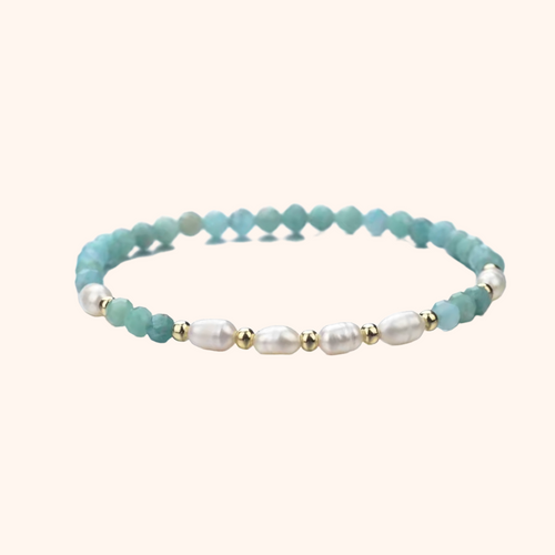 SEE THE LIGHT BRACELET [AMAZONITE]