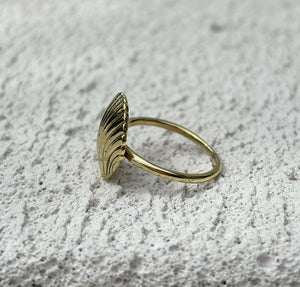 SIRENA BRASS RING