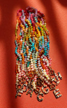 BONNIE INITIAL BEADED NECKLACE [A-Z] *MADE TO ORDER*