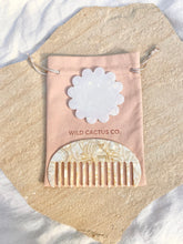 FLOWER POWER MIRROR & COMB SET