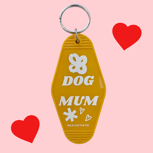 DOG MUM KEYRING