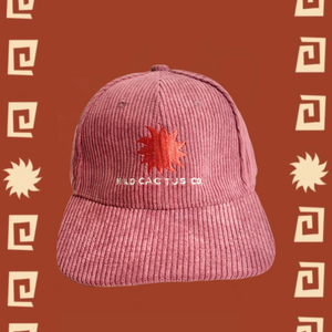 SOL CORDUROY CAP [ROSE]