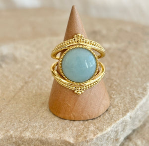 LOVE + LIGHT RING [AVENTURINE]