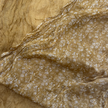 WILD FLOWER CREPE SCARF [OCHRE]