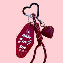 RIDE OR DIE KEY/BAG CHARM