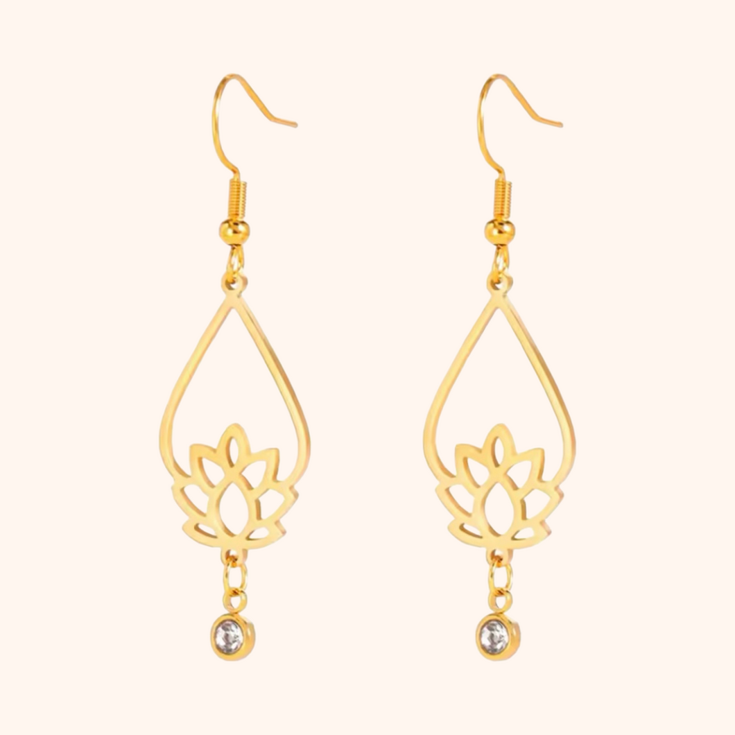 LOTUS LUXE EARRINGS