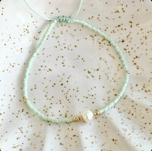 PEARLY BRACELET [SEA FOAM]