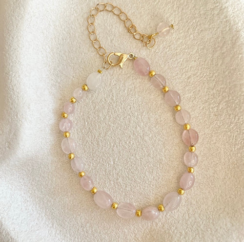 GROUNDING BRACELET [ROSE QUARTZ]