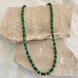 FERNVILLE NECKLACE [MALACHITE]