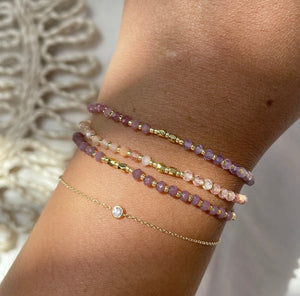 BLISSING BRACELET (PURPLE AGATE)