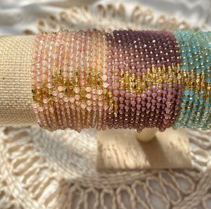 BLISSING BRACELET (PURPLE AGATE)