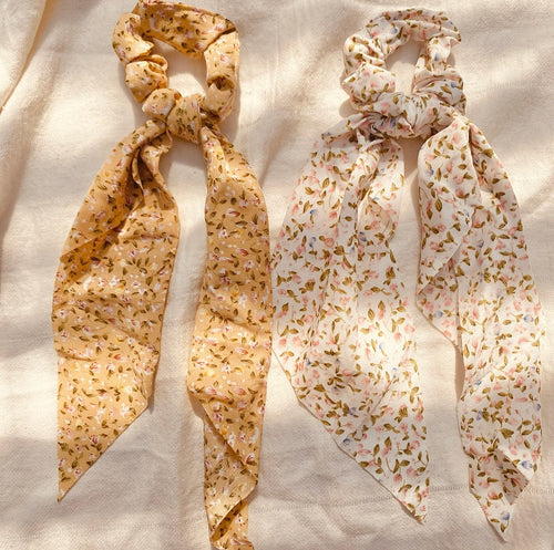 ROMANCE BOW SCRUNCHIES [ASSORTED]